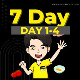 Day 1-4  อาหารคลีน 8 กล่อง ทานได้ 4 วัน