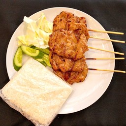ชุดหมูปิ้งนมสด