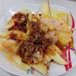 ข้าวเหนียวหมูทอด ไก่ทอด อาหารเช้า 1