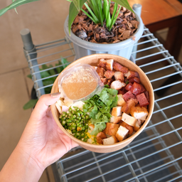 ข้าวยำหมูทอด LM