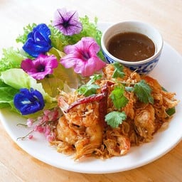 กุ้งทอดซอสมะขาม