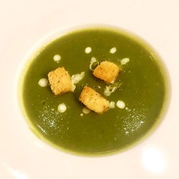 ASPARAGUS & ZUCCHINI CREAM SOUP