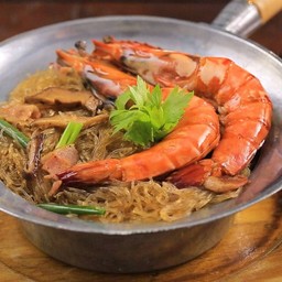 กุ้งอบวุ้นเส้น
