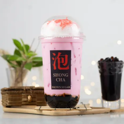 นมสดสตอเบอรี่
