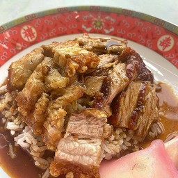 ข้าวหมูกรอบ-เป็ดย่าง