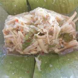 หมกหน่อไม้ใส่หมู