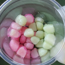 ทับทิมกรอบ+มรกตกรอบ