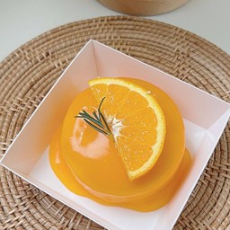 Mandarin orange cakeเค้กน้ำส้มแมนดาริน1