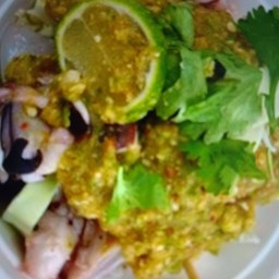 ยำหมึกซีฟู้ด