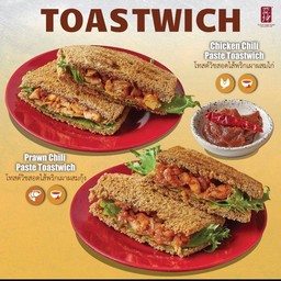 Chicken Chili Paste Toastwich