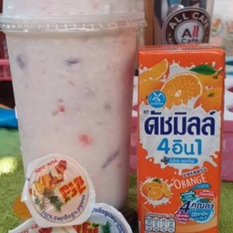 นมดัชมิลล์ส้มปั่นปี้โป้