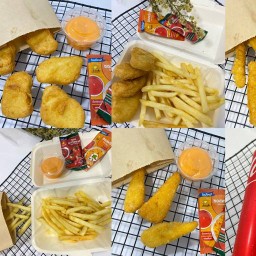 Coffee&เฟรนฟรายชีส&ขนมปังปิ้ง @Home