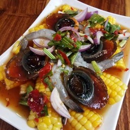 มะม่วง+ข้าวโพดไข่เยี่ยวม้า