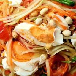 ตำไทไข่เค็ม