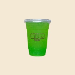 Lime Green Syrup Soda-น้ำเขียวมะนาวโซดา