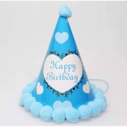 หมวกปาร์ตี้-สีฟ้า