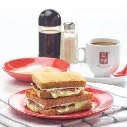 Set G Ham Cheese Toast  (cold Drink)