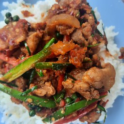 ผัดเผ็ด หมูป่า