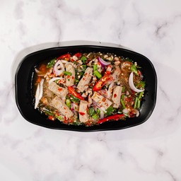 ยำวุ้นเส้น หมูสับ-หมูยอ