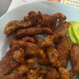 หมูทอดแดดเดียว