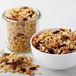 ธัญพืชรวม 6 ชนิด อบกรอบ เกรดพรีเมียม 100 กรัม