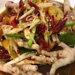 ตำปูปลาร้าตีนไก่