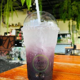 น้ำบลูเบอร์รี่โซดา