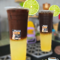 อเมริกาโน่น้ำผึ้งมะนาวไซสยีราฟ