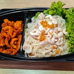 หมี่ไก่ฉีก ลุมพินีวิลล์ สุขุมวิท109-แบริ่ง