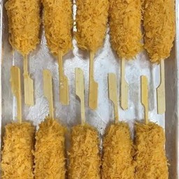 มินิคอร์นดอกครึ่งชีสครึ่งไส้กรอก