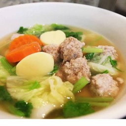 ต้มจืดหมูสับ เต้าหู้อ่อน