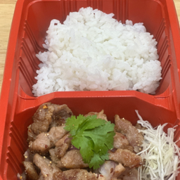 ข้าวเทปันยากิลาบหมู