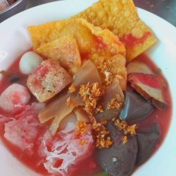 ก๋วยเตี๋ยว เย็นตาโฟ สูตรเฮียฝาเจ้าเก่า - ข้าวมันไก่รสเด็ด