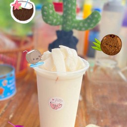 น้ำมะพร้าวนมสด