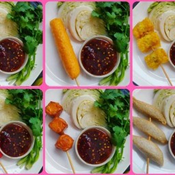 โฟมมี่ลูกชิ้นทอด น้ำจิ้มสูตรรัก คัก คัก😻