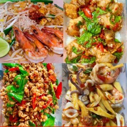 อาหารตามสั่ง-ผัดไทยสองพี่น้อง Pad Thai Song Phi Nong