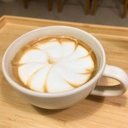 ลาเต้ร้อน