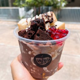 ปังเย็น โกโก้+บราวนี่+เยลลี่แดง