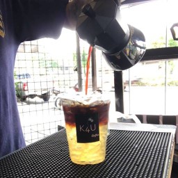K4Ucoffee & Fish (mokapot) กาแฟและปลาเผา