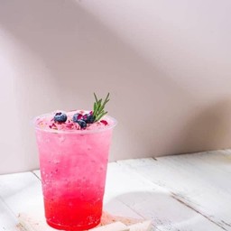 น้ำแดงโซดามะนาว 0 แคล