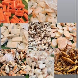 ยำขนมจีน แซ่บเวอร์ ตลาดโดมอ่าวอุดม