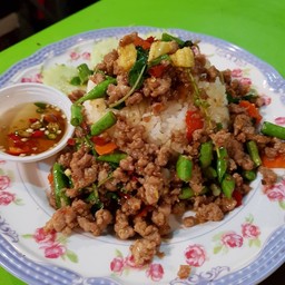 ข้าวกระเพราหมูสับ