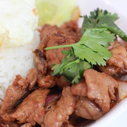 ข้าวหมูหวาน