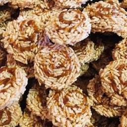 ข้าวแต๋นน้ำแตงโมหน้าน้ำตาลราดปกติ ถุงใหญ่