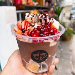 ปังเย็น โกโก้ สตอเบอร์รี่สด เยลลี่แดง