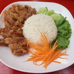 ข้าวมัน ไก่ทอด