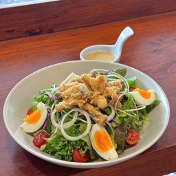 crispy mushroom salad