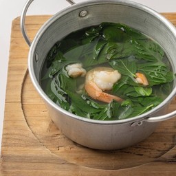 แกงโหระพา Sweet basil soup