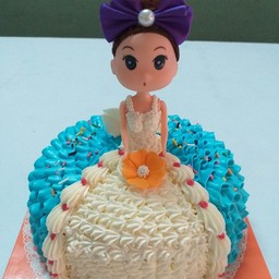 เจ้าหญิง 1ปอนค์โบว์สี ม่วง