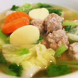 ต้มจืดเต้าหู้หมูสับ